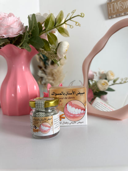 Poudre de Blanchiment Miswak - Éclat et Soin Dentaire Naturel